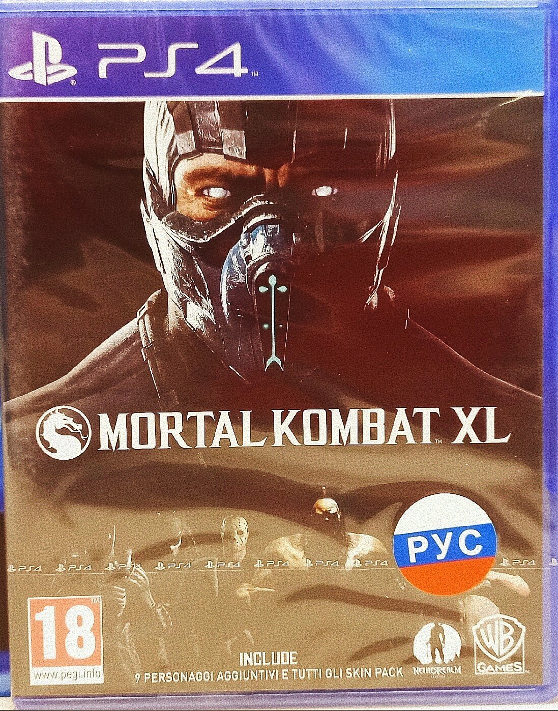 Mortal Kombat XL [PS4, русская версия]
