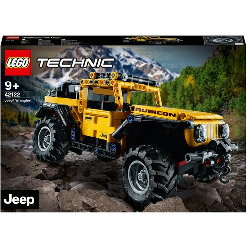 Конструктор LEGO Technic 42122 Jeep Wrangler, 665 дет.