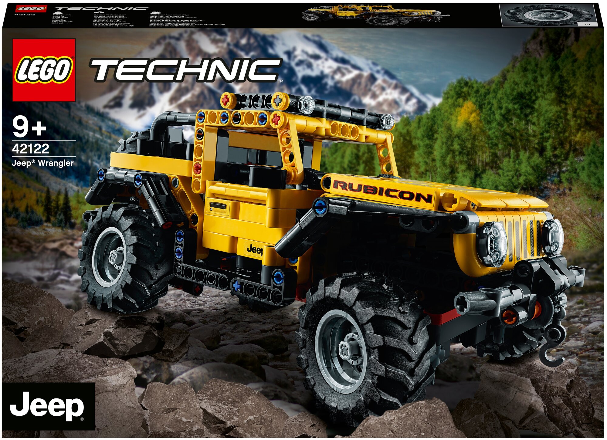 Конструктор LEGO Technic 42122 Jeep Wrangler