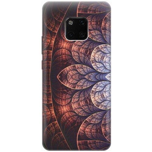 фото Re:paчехол - накладка artcolor для huawei mate 20 pro с принтом "умиротворенность"