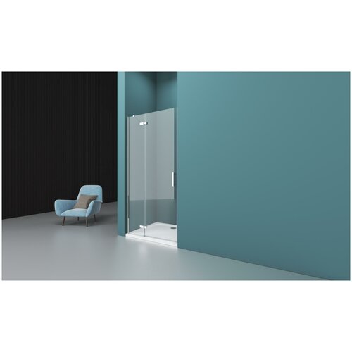 Душевая дверь BelBagno KRAFT-B-12-60/30-C-Cr-L