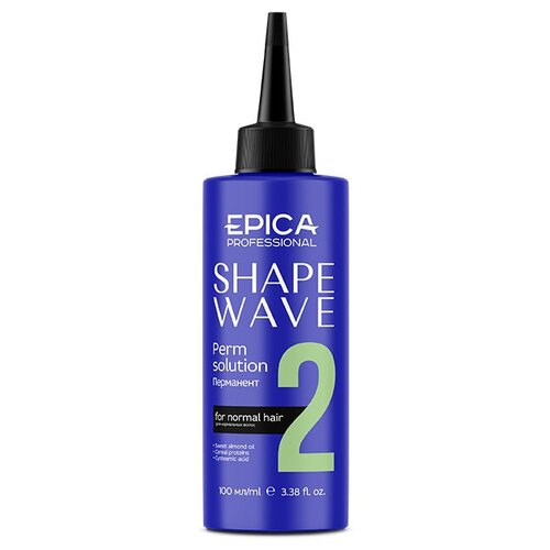 EPICA PROFESSIONAL Shape Wave Лосьон перманент для химической завивки, 100 мл перманент для химической завивки осветленных волос shape wave perm solution перманент 100мл