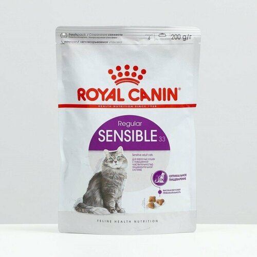 Royal Canin Сухой корм RC Sensible для кошек, 200 г