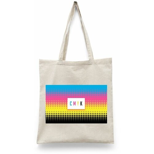 фото Сумка шоппер каждому своё, бежевый