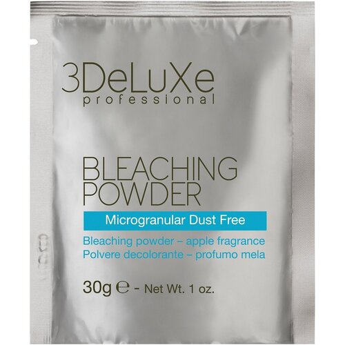 Осветляющая пудра голубая 3DELUXE BLEACHING POWDER BLUE 30г