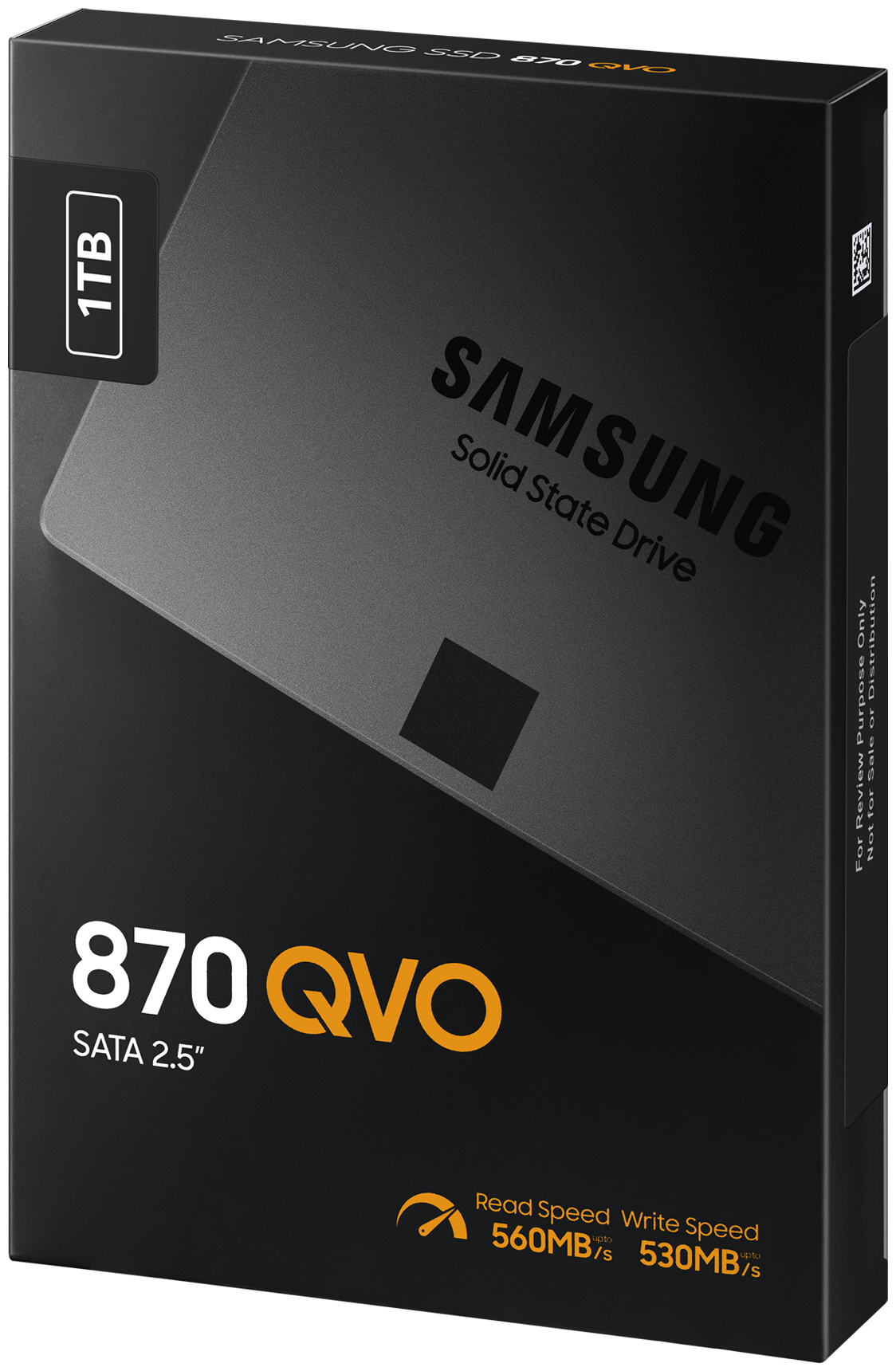 Твердотельный накопитель Samsung 870 QVO 1 ТБ SATA MZ-77Q1T0BW - фотография № 5