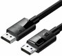 Кабель UGREEN DP114 (80393), DisplayPort 1.4 (M) to DisplayPort 1.4 (M), в нейлоновой оплётке, 3m, Black