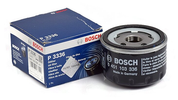 BOSCH '0451103336 Фильтр масляный - фотография № 2