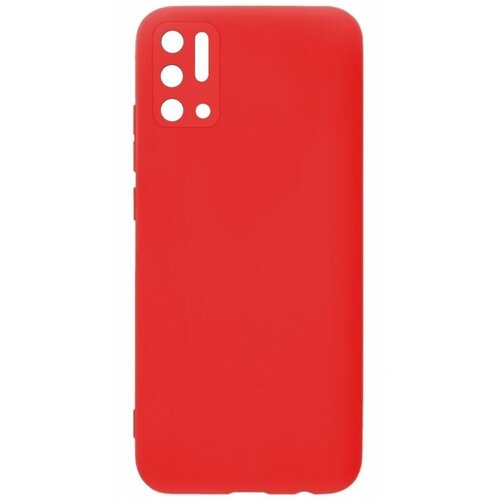 Накладка силиконовая Silicone Cover для Xiaomi Redmi Note 10T / Xiaomi Redmi Note 10 5G / Poco M3 Pro красная