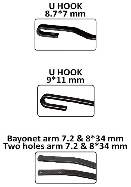 Каркасная щетка стеклоочистителя AVS Classic line CW-28 (70см)