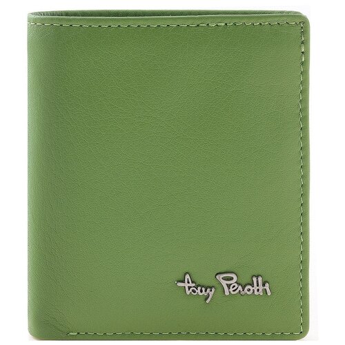 фото Кошелек tony perotti rainbow, женская, натуральная кожа, зелёный