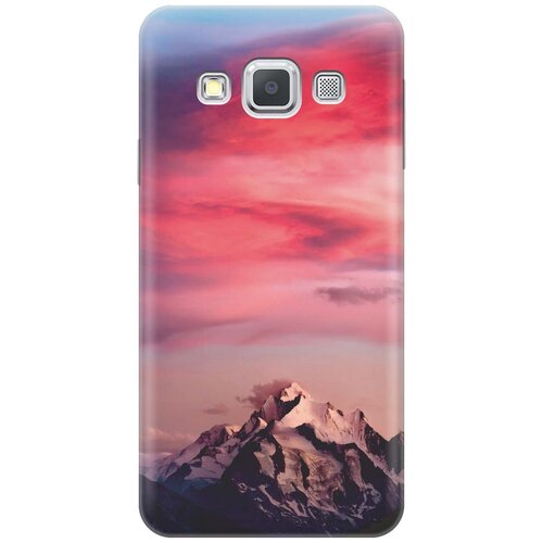 фото Cиликоновый чехол на samsung galaxy a3 / самсунг а3 с принтом "горы и небо" gosso