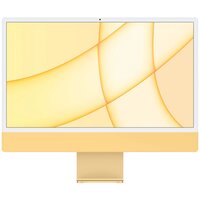 23.5" Моноблок Apple iMac 24" 2021 г. Z12S0024H, 4480x2520, Apple M1 2.064 ГГц, RAM 8 ГБ, SSD 512 ГБ, Apple M1 8-Core, MacOS, желтый