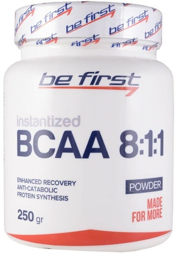 BCAA Be First BCAA 8:1:1 Instantized Powder, цитрусовый микс, 250 гр. - фотография № 2