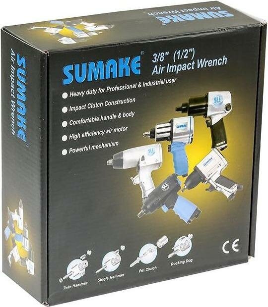 Пневмогайковерт ударный SUMAKE ST-M1001