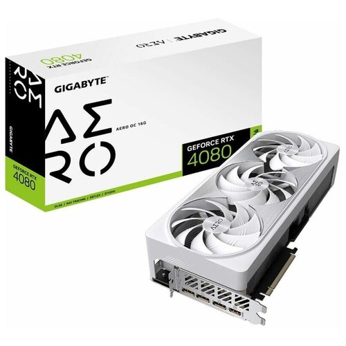 Видеокарта Gigabyte RTX4080 AERO OC 16GB 18000000₽