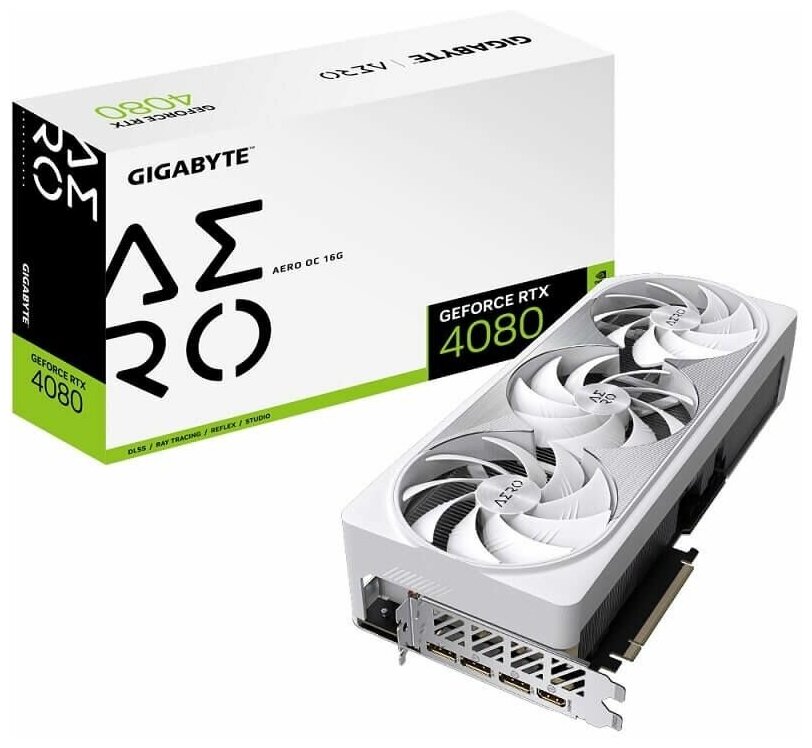 Видеокарта Gigabyte RTX4080 AERO OC 16GB