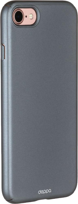 Чехол-крышка Deppa Air Case для Apple iPhone 7/8, пластик, серебристый - фото №7