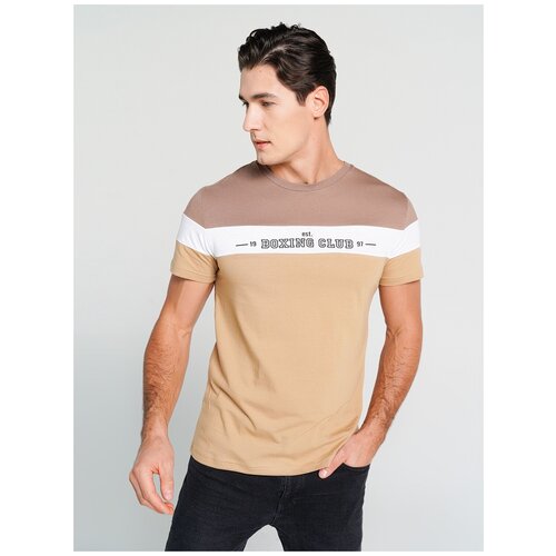 фото Футболка твое 73156 размер xl, темно-бежевый, men