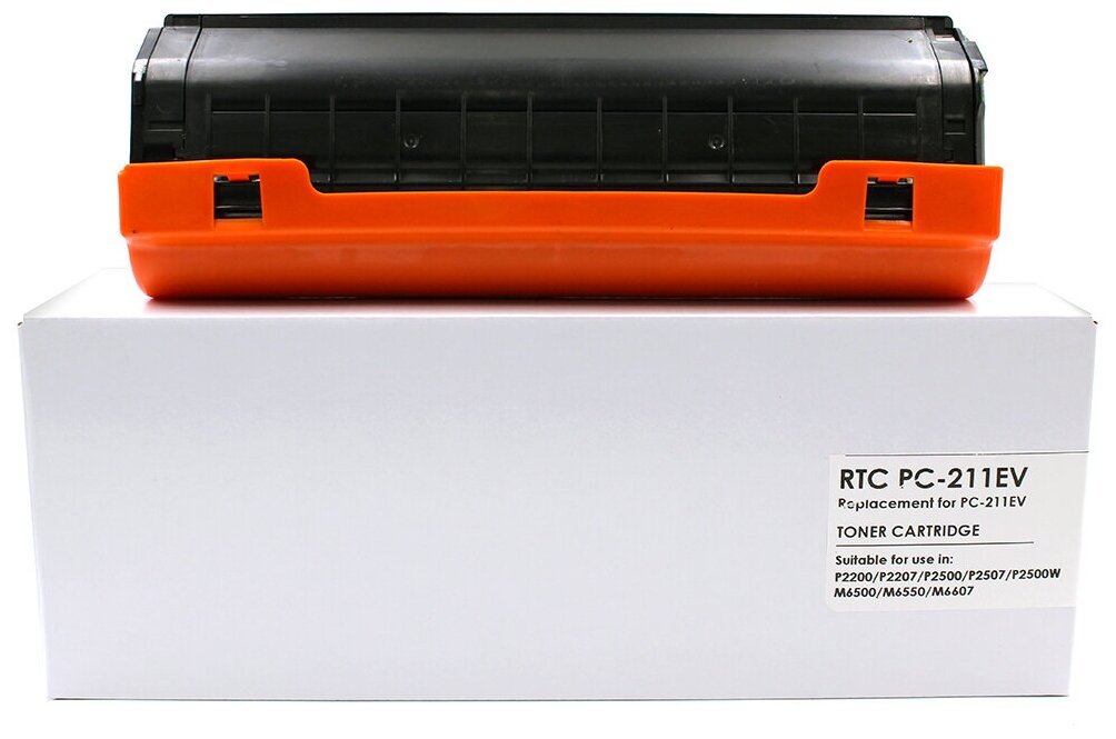 Тонер-картридж 7Q PC-211EV для Pantum P2200, M6500 (Чёрный, 1600 стр.), совместимый (с заправочным отверстием)
