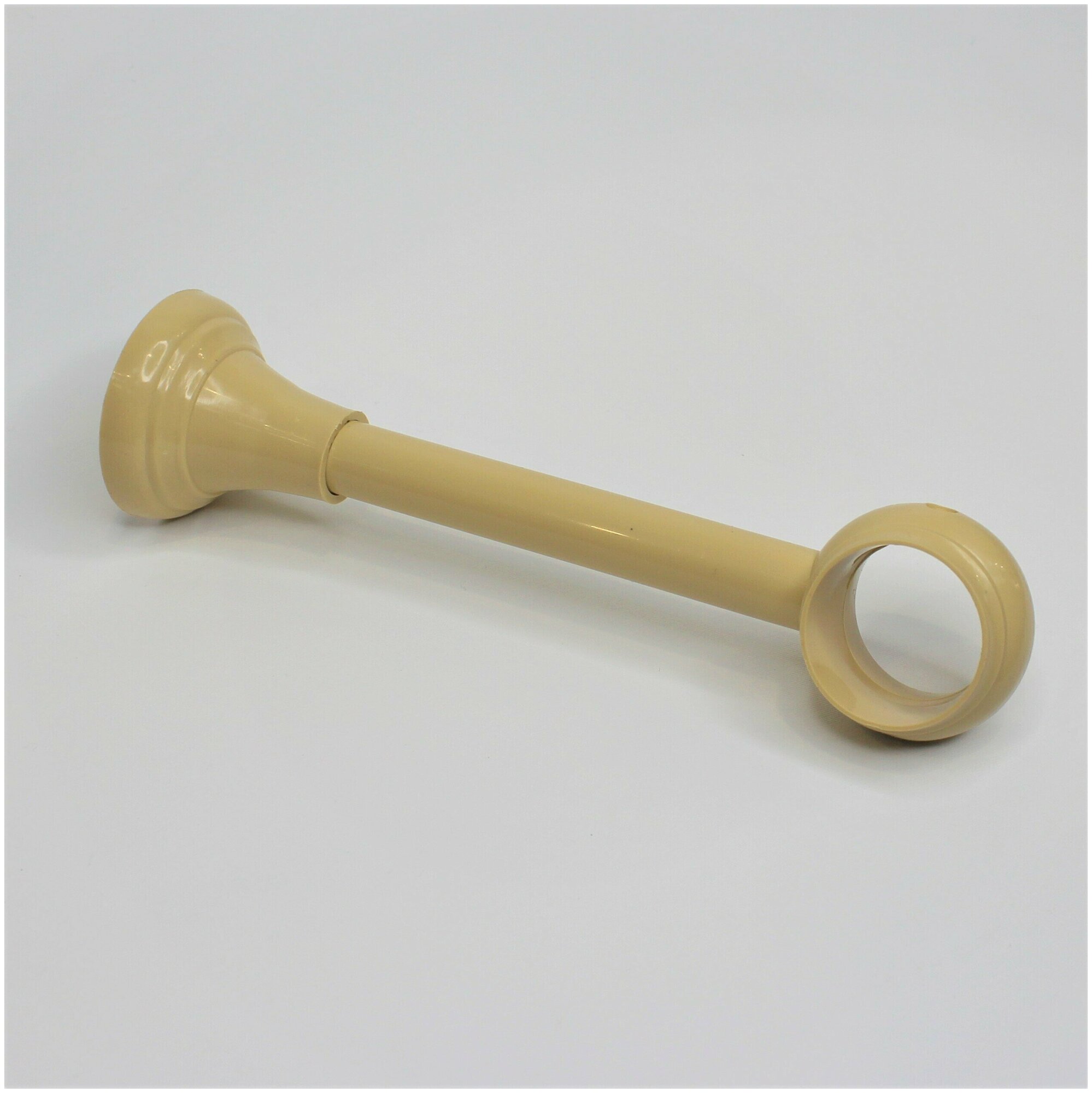 фото Кронштейн для круглого карниза d28 мм, пластик, беж, 1 шт