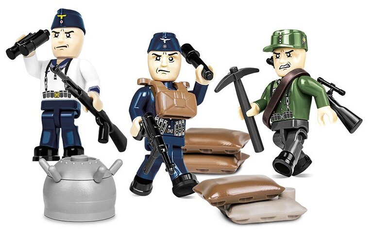COBI Конструктор NARVIK 1940 3 FIG. COBI COBI-2046
