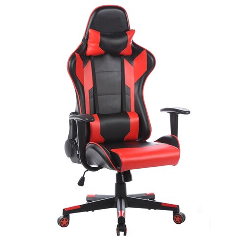 фото Компьютерное кресло helmi hl-g01 victory игровое, обивка: искусственная кожа, цвет: черный/красный