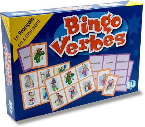 BINGO VERBES (A1-А2) / Обучающая игра на французском языке 