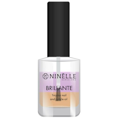 Ninelle масло для ногтей и кутикулы Brillante Tricolor, виноград, 10 мл масла для ногтей ninelle трехцветное масло для ногтей и кутикулы brillante