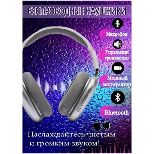 Идеальные беспроводные наушники SOUND AROUNDвысококлассный звукBluetooth200mAh20000Гцдля спортасеребристый 168000₽