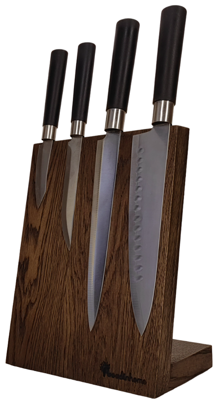 Подставка для ножей настольная Woodinhome KS002SSOB