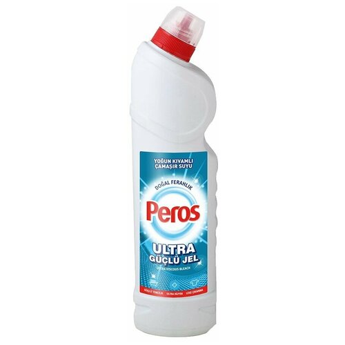 Пятновыводитель отбеливатель для белья Peros чистящее средство для ванной натуральная свежесть 750 мл, Турция