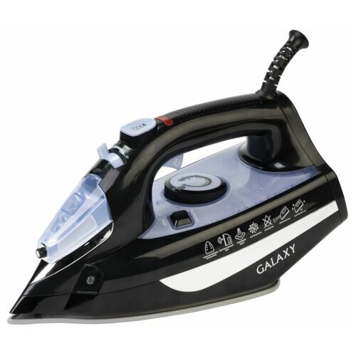 Утюг GALAXY LINE GL 6129 2600Вт черный голубой гл6129л 397800₽