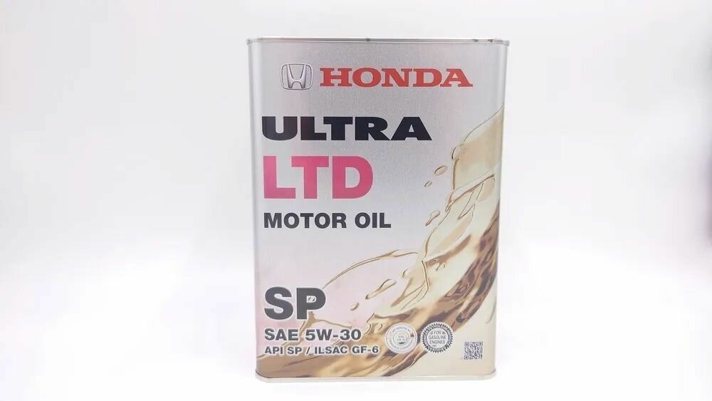 Масло Моторное Honda Ultra Ltd 5W-30 Sp 4Л HONDA арт. 0822899974HMR