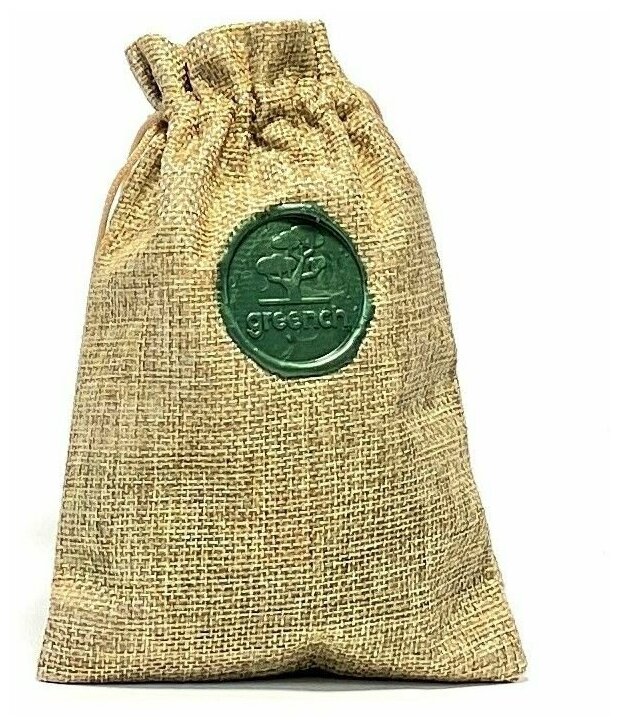 Премиальный Китайский Чай Шен Пуэр "Зелёный медальон". Прессованный зеленый чай в подарочном мешочке, 100 г. Набор конфет Шэн пуер (мини точа) - фотография № 5