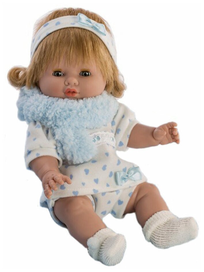 Кукла Berbesa виниловая 34см BABY CHUSIN (3213AC)