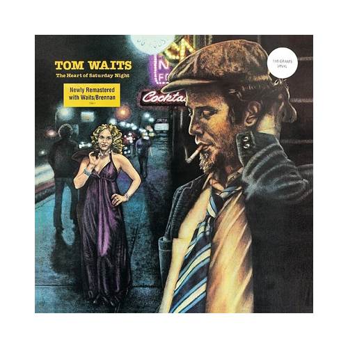 Tom Waits - The Heart Of Saturday Night, 1xLP, BLACK LP waits tom heart of saturday night remastered
