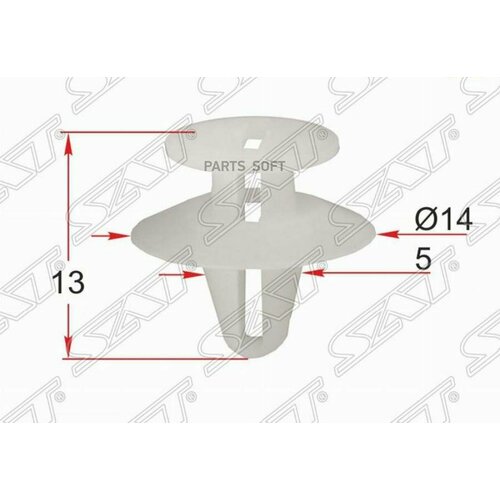 SAT ST-M12339 Клипса обшивки двери FORD 1 шт 218₽