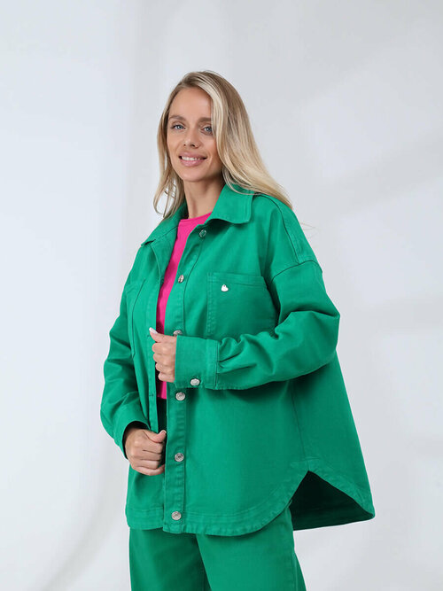 Куртка  VITACCI, размер 42-44, зеленый