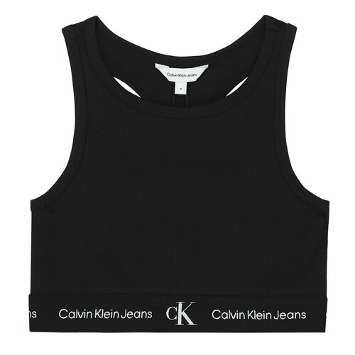 фото Топ calvin klein, размер 6-8 лет, черный