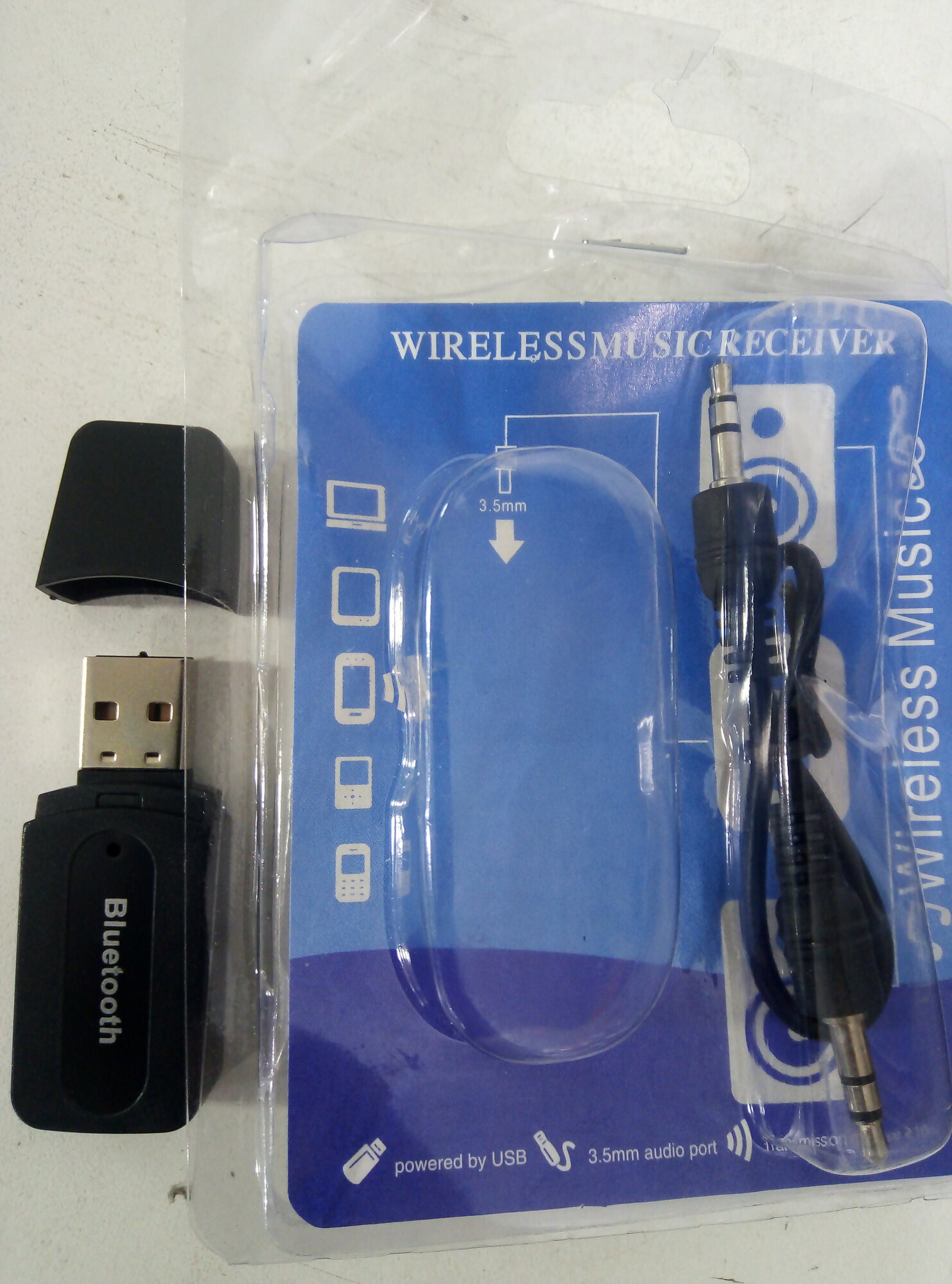 Bluetooth адаптер 35мм OT-PCB06  блистер
