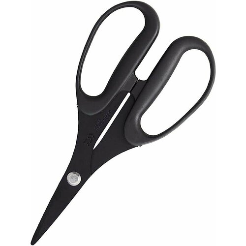 Daiwa, Ножницы для PE Ikasime M.Scissors 160R, BK, F ножницы для плетеных шнуров daitoubuku 10104 shikake scissors mini