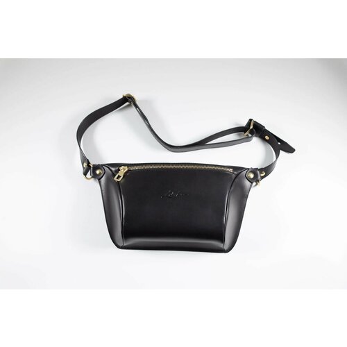 фото Сумка кросс-боди levsha, фактура гладкая, черный