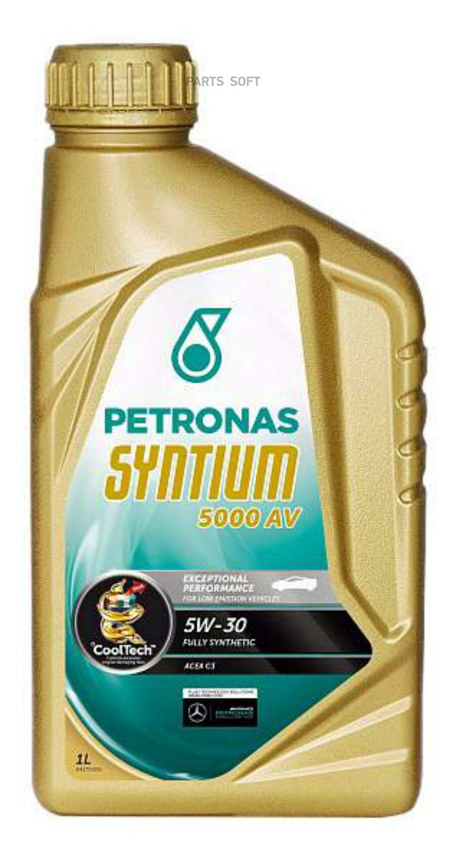 Моторное масло PETRONAS SYNTIUM 5000 AV 5W30 1L PETRONAS / арт. 18131619 - (1 шт)