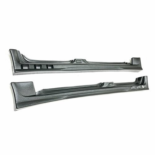 Накладки на пороги с сеткой 3 сетки тюнинг на ВАЗ 2109 2114 2115 Пороги обвес на ВАЗ комплект 2шт 9800₽