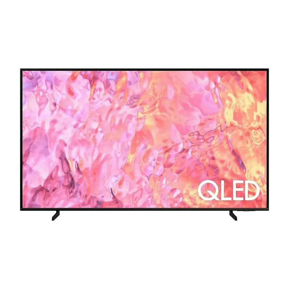 Телевизор Samsung QE50Q60DAUXRU, диагональ 50", разрешение 4K, экосистема SmartThings