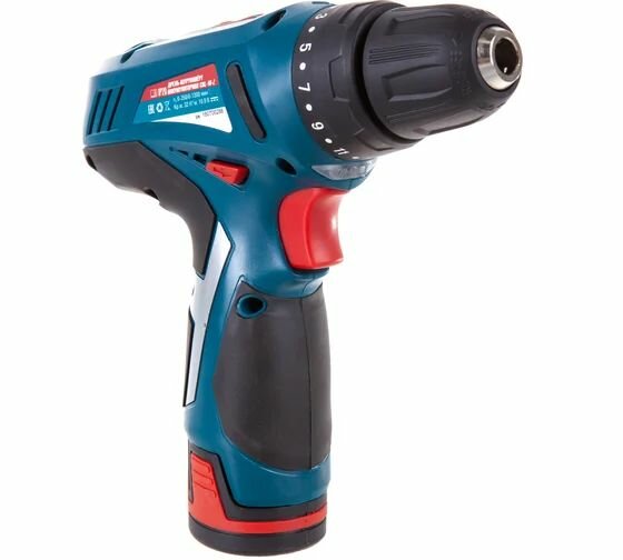 Аккумуляторная дрель-шуруповерт Кратон CDL-10-Z 3 11 01 043