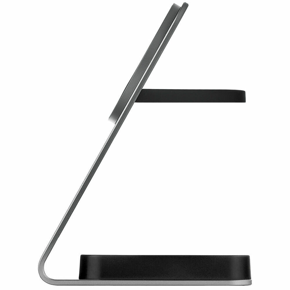 Беспроводная зарядная панель 3 в 1 Для IPhone, Apple Watch, Airpods uBear Level Pro 25W Silver — фото 1