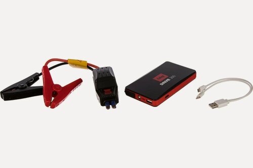 Изображение товара Пусковое устройство FUBAG DRIVE 300, ток запуска 300 А, емкость аккумулятора 6000 мАч