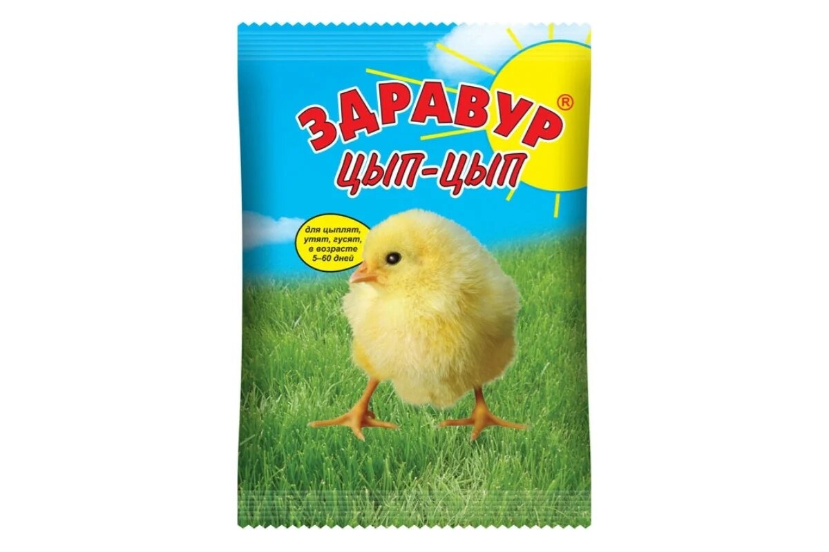Здравур Премикс для цыплят Цып- Цып, 250г 4607043200099